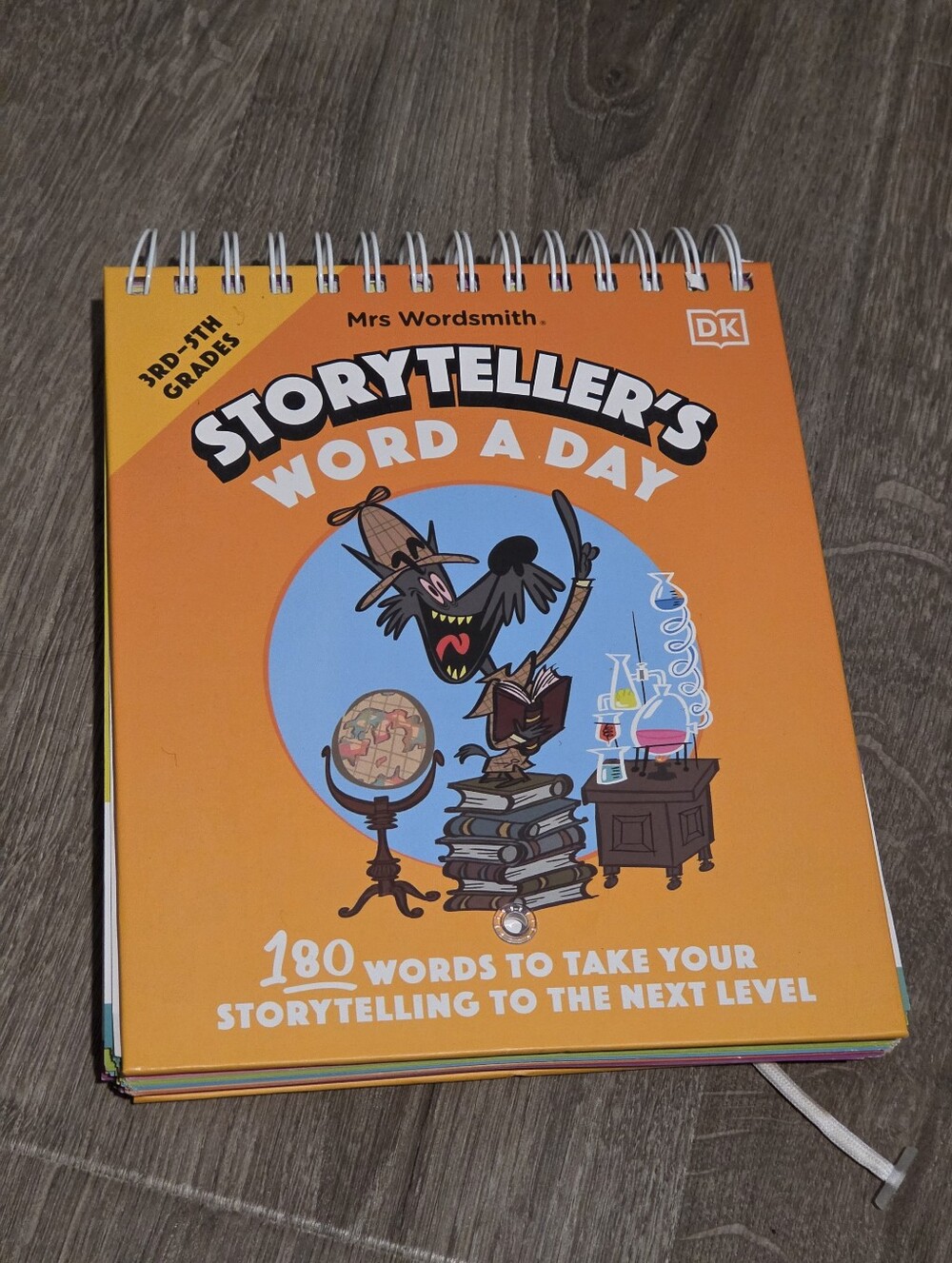 Mrs Wordsmith Storyteller's Word a Day - Tabletop Desk Homeschool Vocabulary ELA